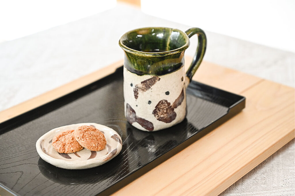 コーヒーとクッキー