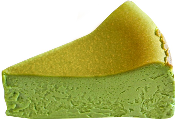 抹茶のチーズケーキ