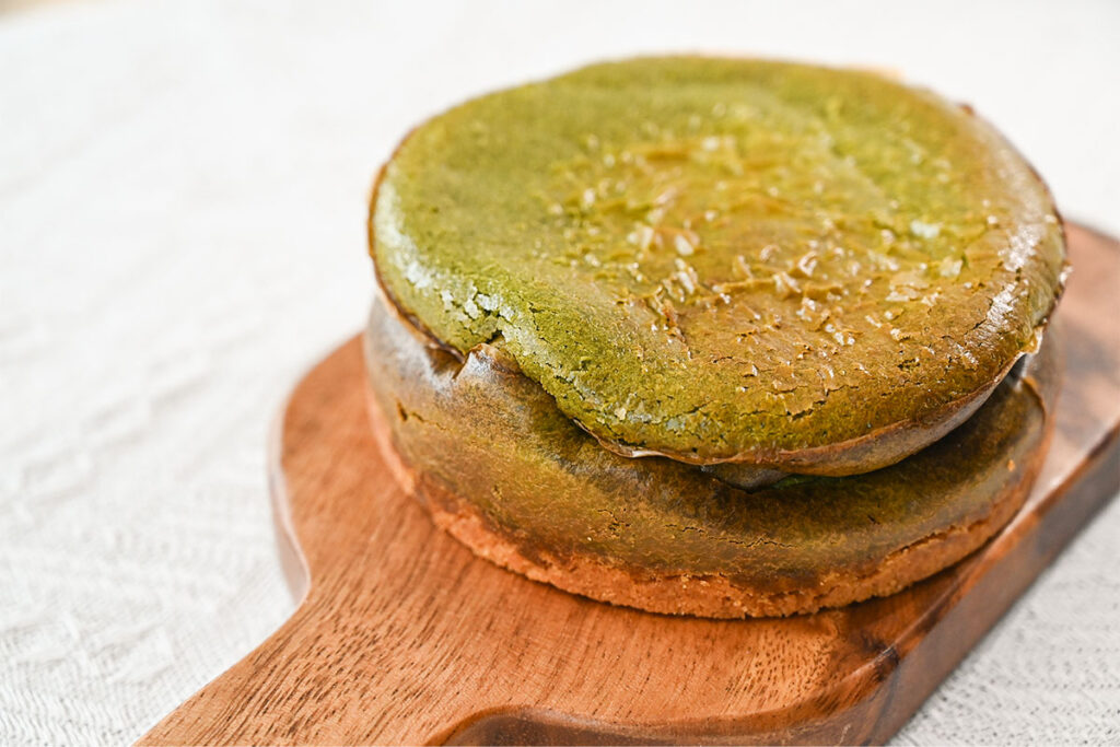 抹茶チーズケーキ